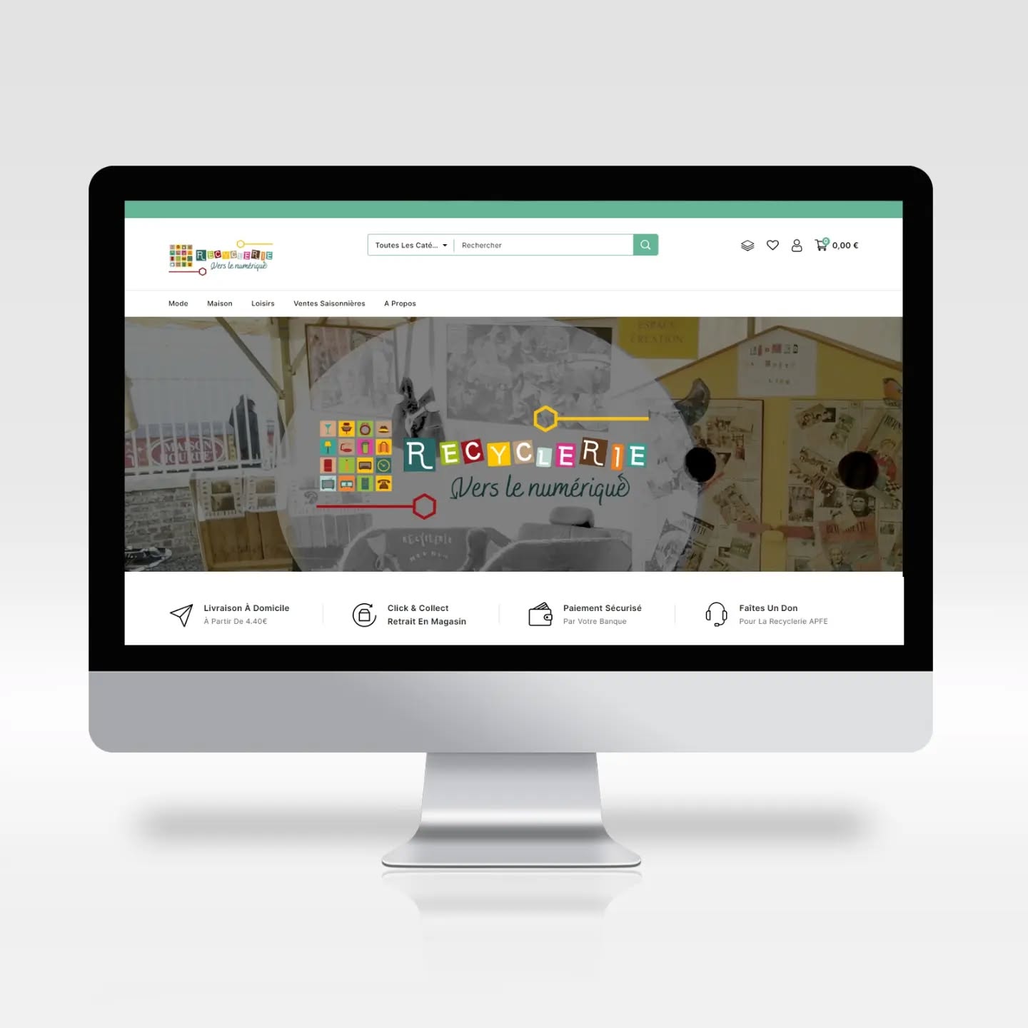 Site internet Recyclerie