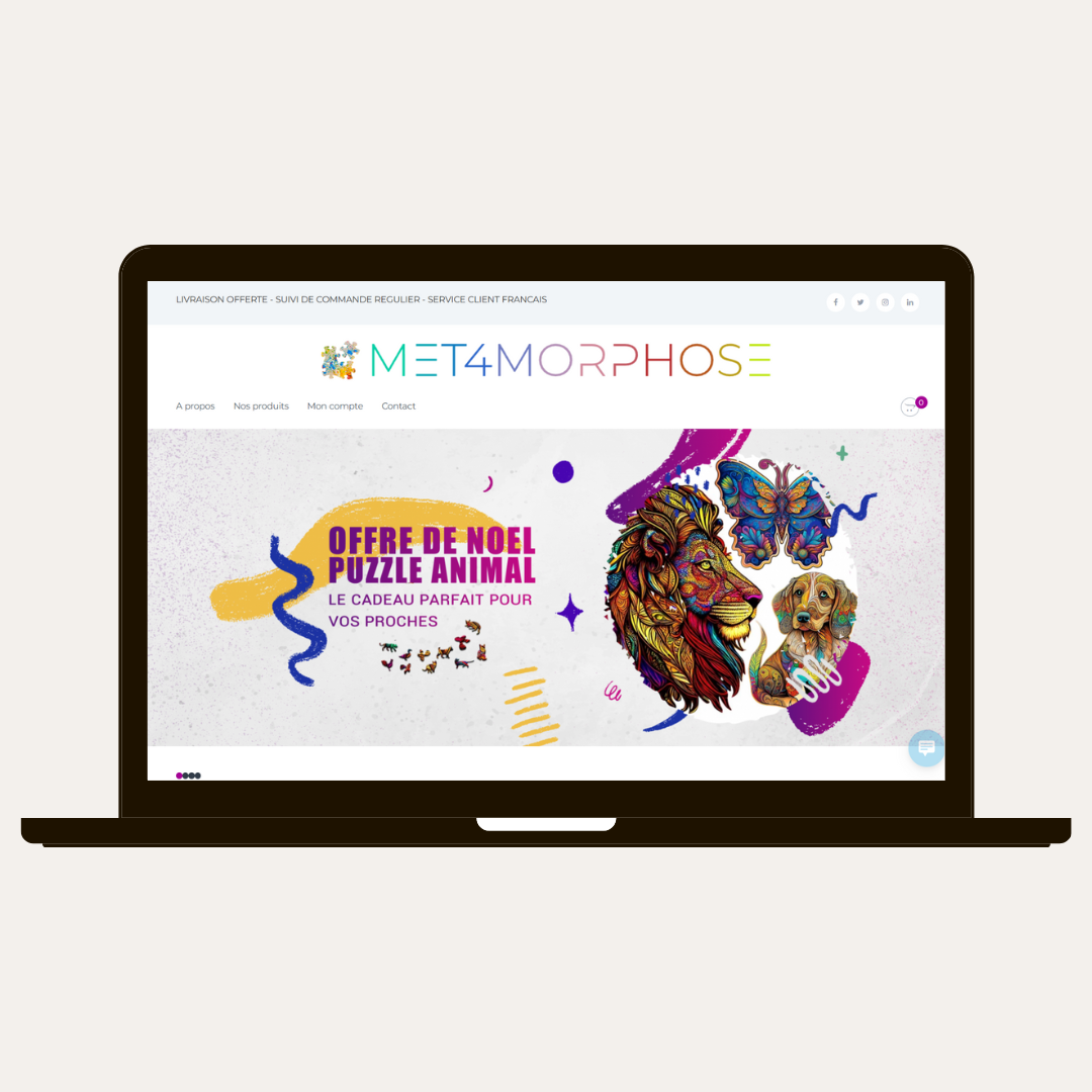 Site internet Met4morphose