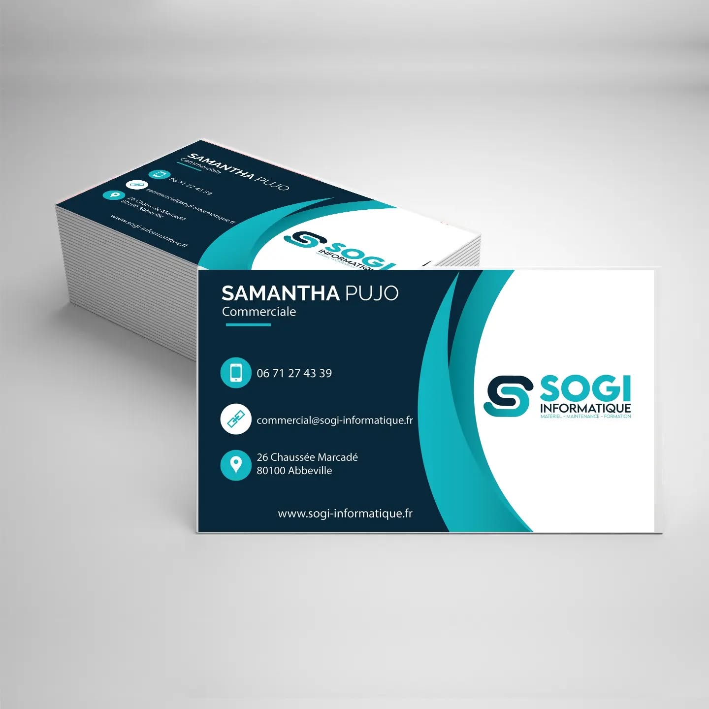 Carte de visite Sogi Informatique