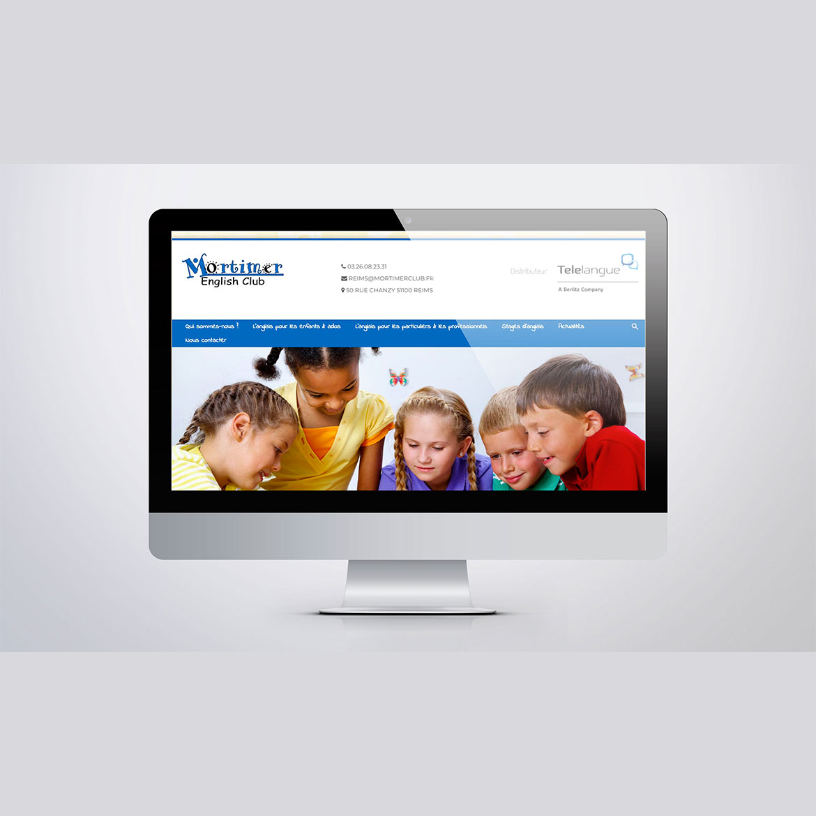 Site internet pour Mortimer