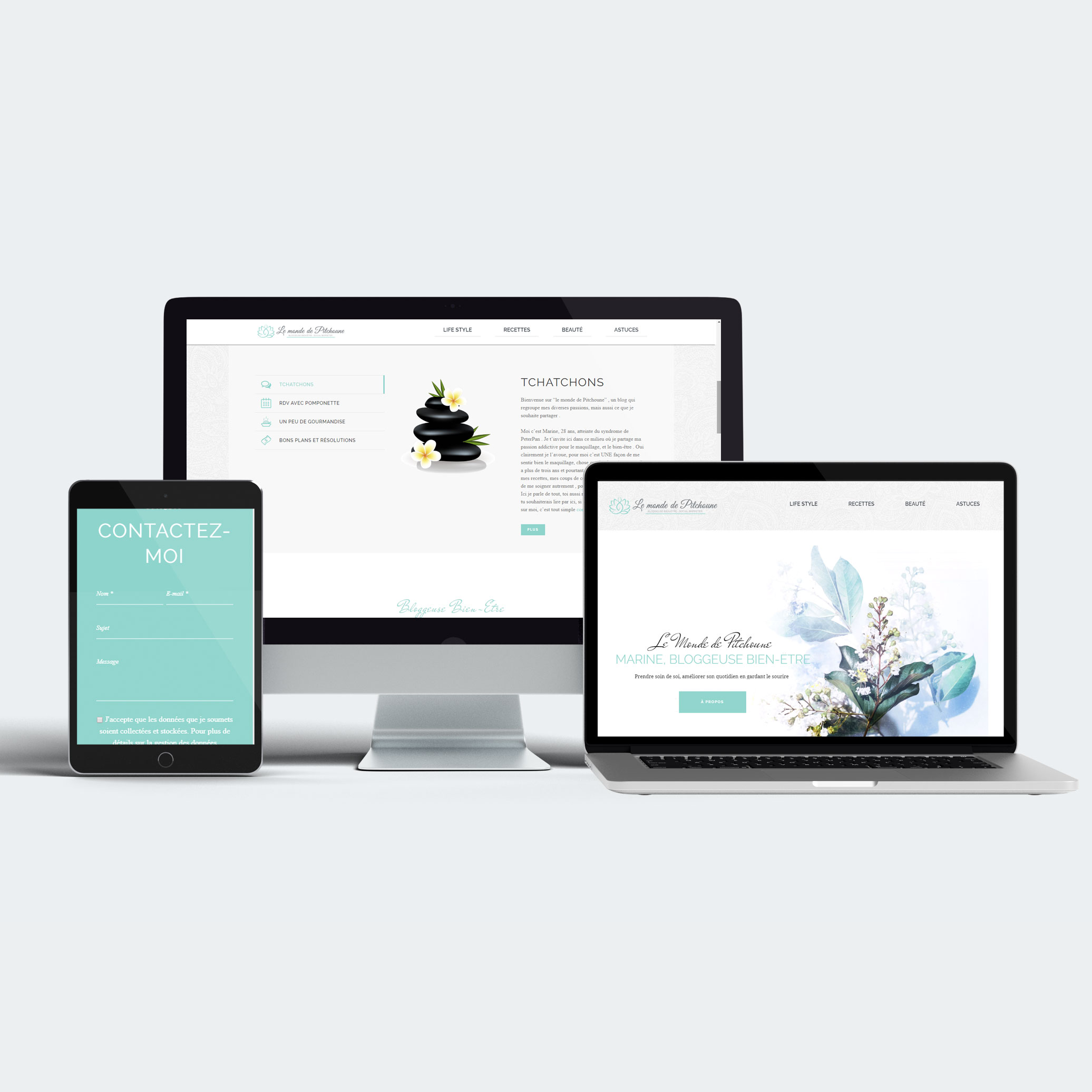 Création du site internet