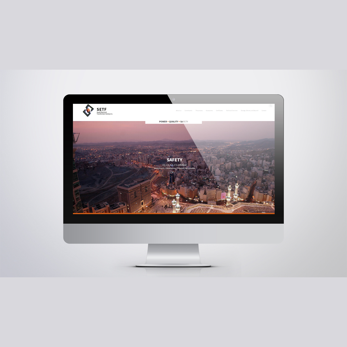Site internet SETF